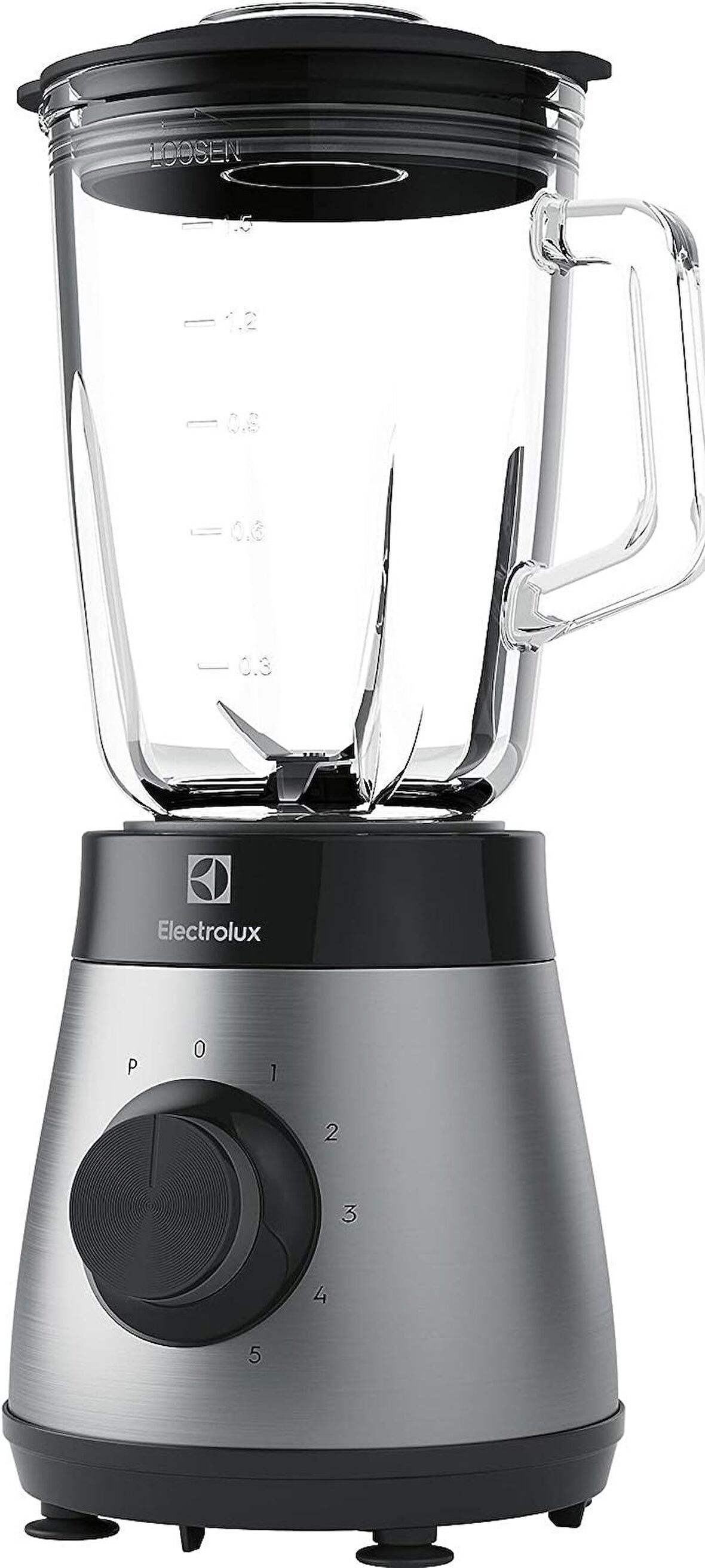 Electrolux E4TB1-6ST Sürahili Blender, 800 W, 1.5 Litre Sürahili, Çoklu Hız Ayarlı, Paslanmaz Çelik (OUTLET - TEŞHİR)