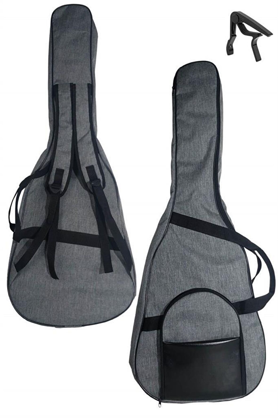 Midex ELC-40 Case Elektro Gitar Çantası Gigbag Su Geçirmez Kalın Kılıf (Capo Hediye)