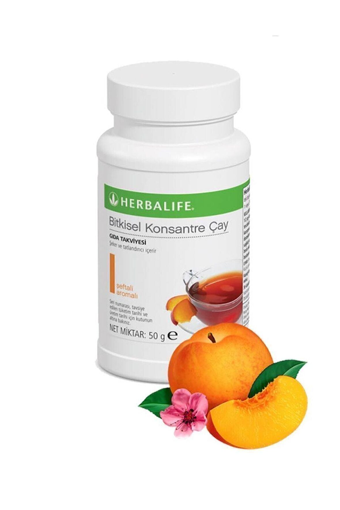 Herbalife Konsantre Şeftali Çay 50gr