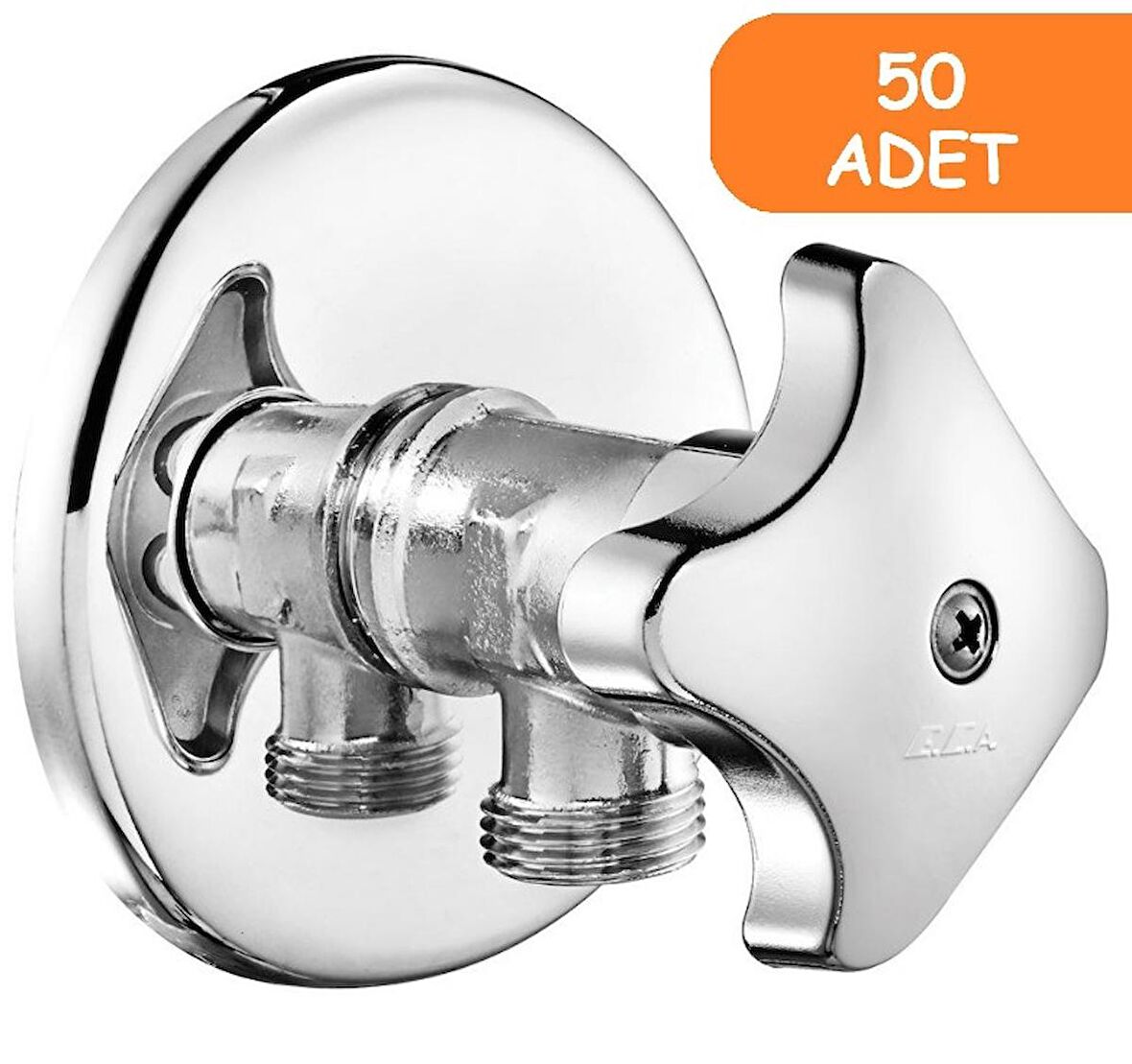 50 Adet ECA Filtreli Klozet Taharet (Ara) Musluğu Rozetli 102111128