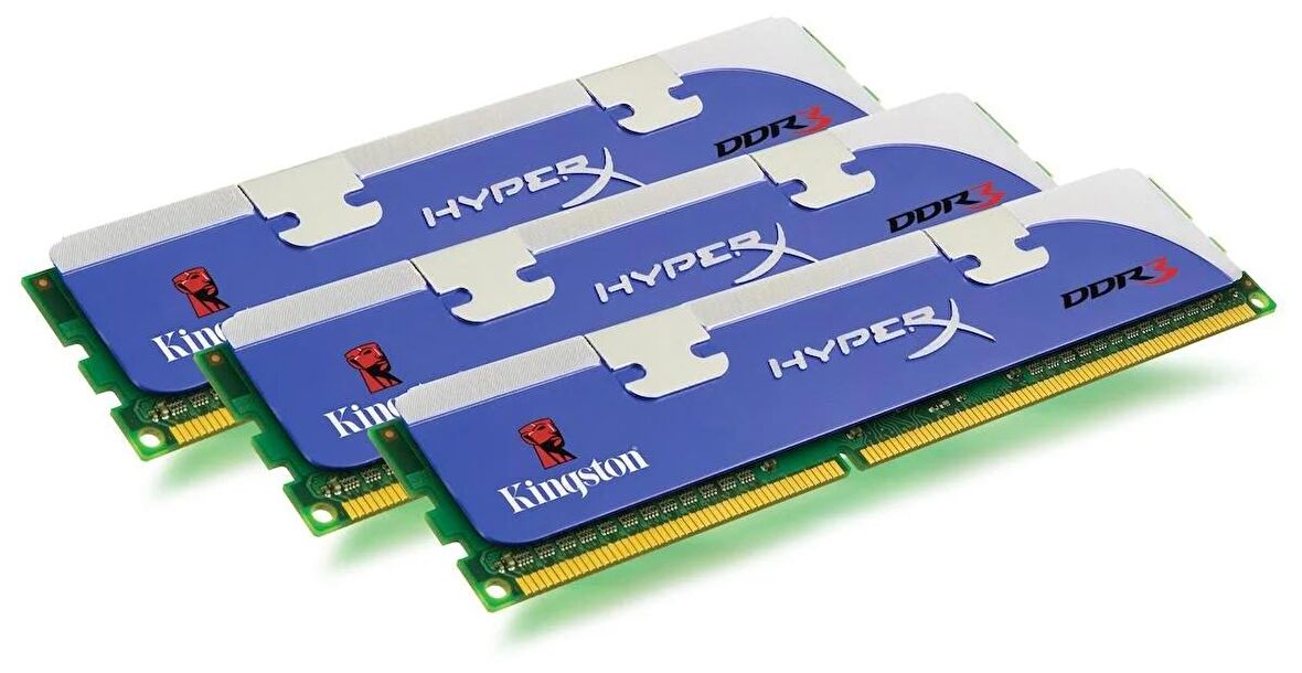 Kingston Hyperx KHX1600C9D3K3/12GX 12 GB (3x4) DDR3 1600 MHz CL9 MASAÜSRÜ RAM BELLEK