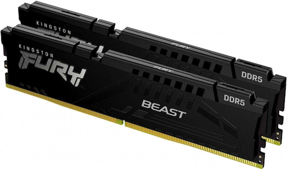 Kingston KF556C36BBEK2/16TR 16 GB (2x8) DDR5 5600MHz CL36 Beast Bilgisayar Bellek