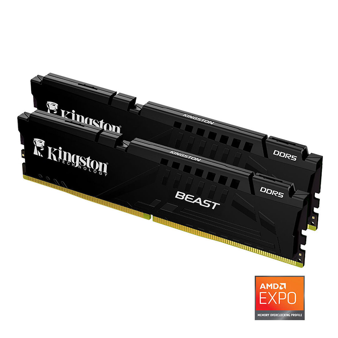 Kingston KF560C30BBEK2/16TR 16 GB (2x8) DDR5 6000Mhz CL30 Beast Expo Bilgisayar Bellek