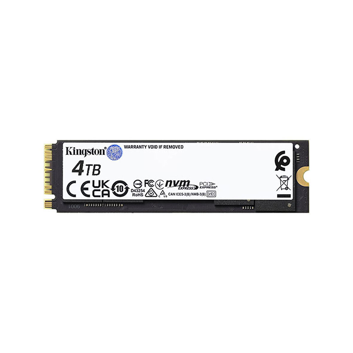 Kingston SRNGD/4000G Renegade 4 TB 7300-7000Mb/s PCIe 4.0x4 NVMe 22x80 SSD Harddisk