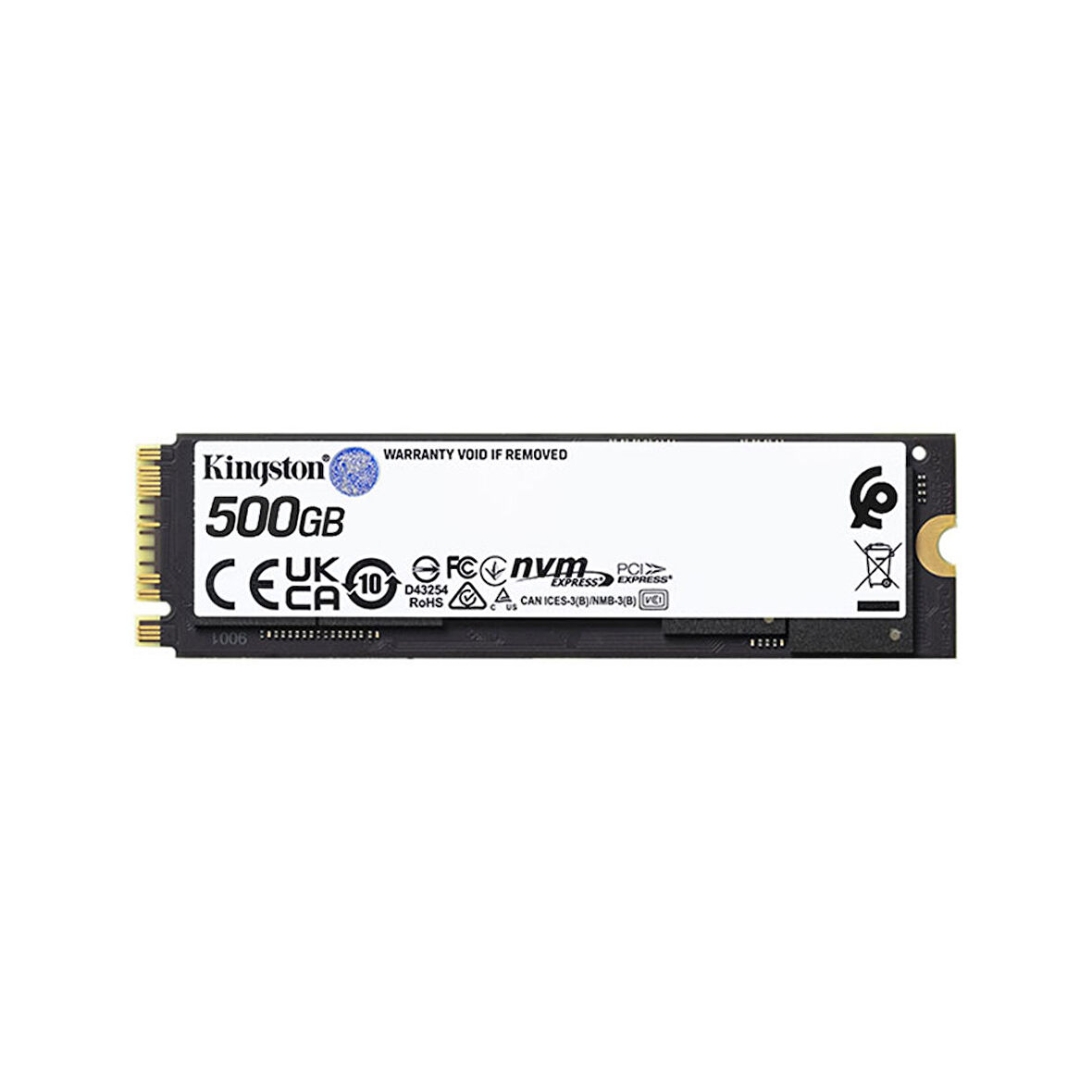 Kingston SRNGS/500G Renegade 500 GB 7300-3900Mb/s PCIe 4.0x4 NVMe 22x80 SSD Harddisk