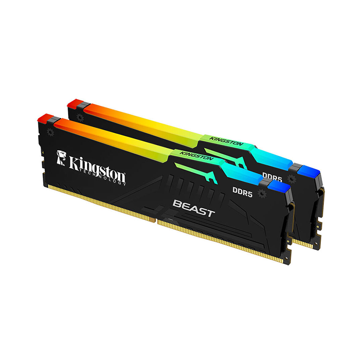 Kingston KF556C36BBEAK2/16TR 16 GB (2x8) DDR5 5600Mhz CL36 Beast RGB Expo Bilgisayar Bellek