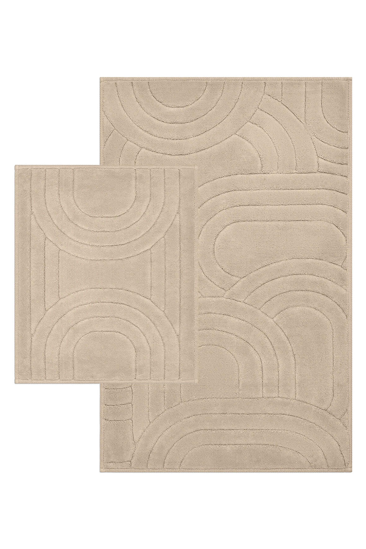 DIAMOND CIRCLE 60x100+50x60 BEIGE