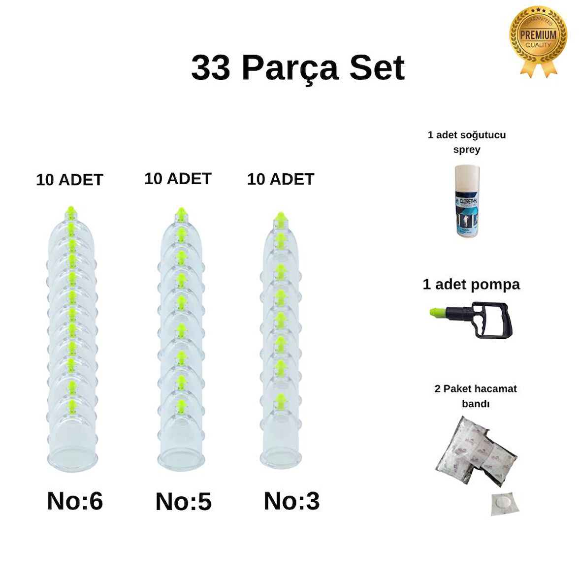 Hacamat Seti 33 Parça Hacamat Seti