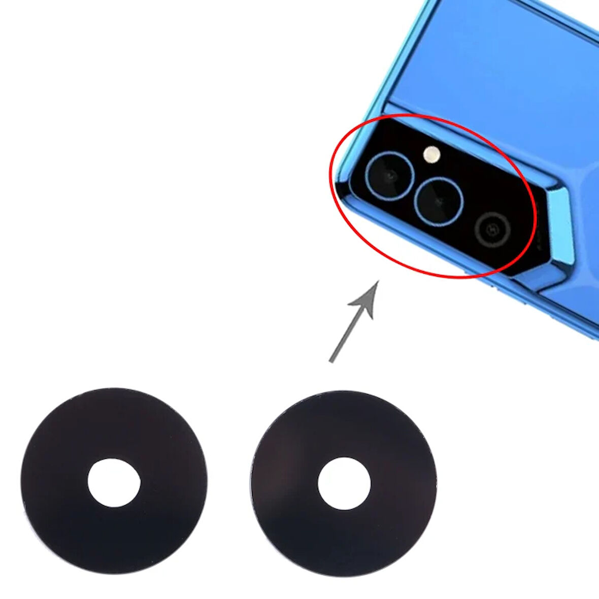 Tecno Uyumlu Pova Neo 2 Kamera Lensi Cam LG6n