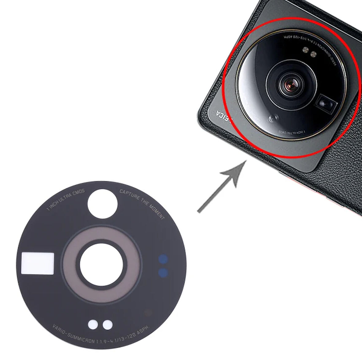 Xiaomi 12S Ultra Uyumlu Kamera Lensi Cam 2203121C