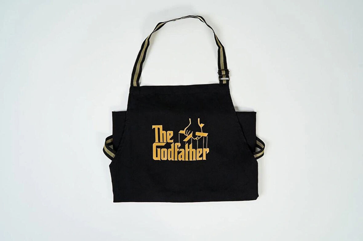 Baba Filmi Mutfak Önlüğü – The Godfather | Yaldız Baskı, Cepli, Ayarlanabilir
