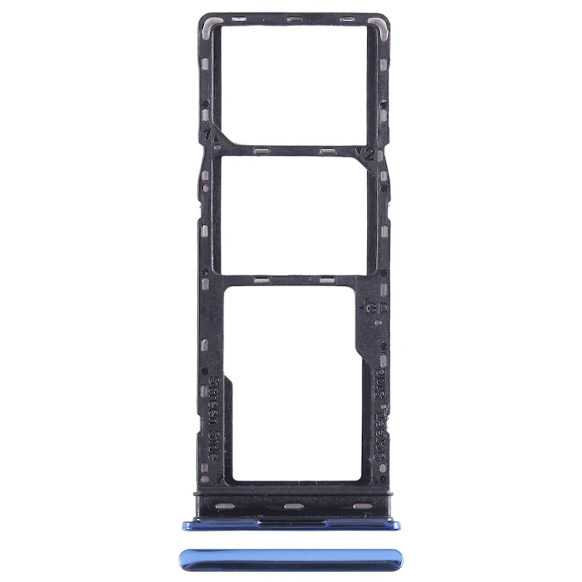 Tecno Uyumlu Spark 9T Sim Kart Tepsisi KH6 Mavi