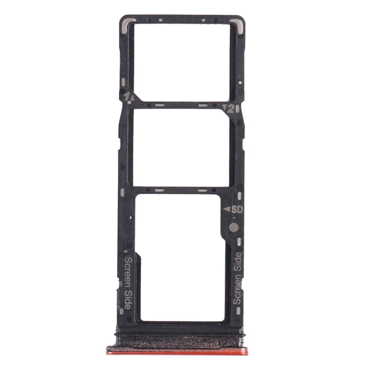 Tecno Uyumlu Spark 6 Sim Kart Tepsisi KE7 Kırmızı