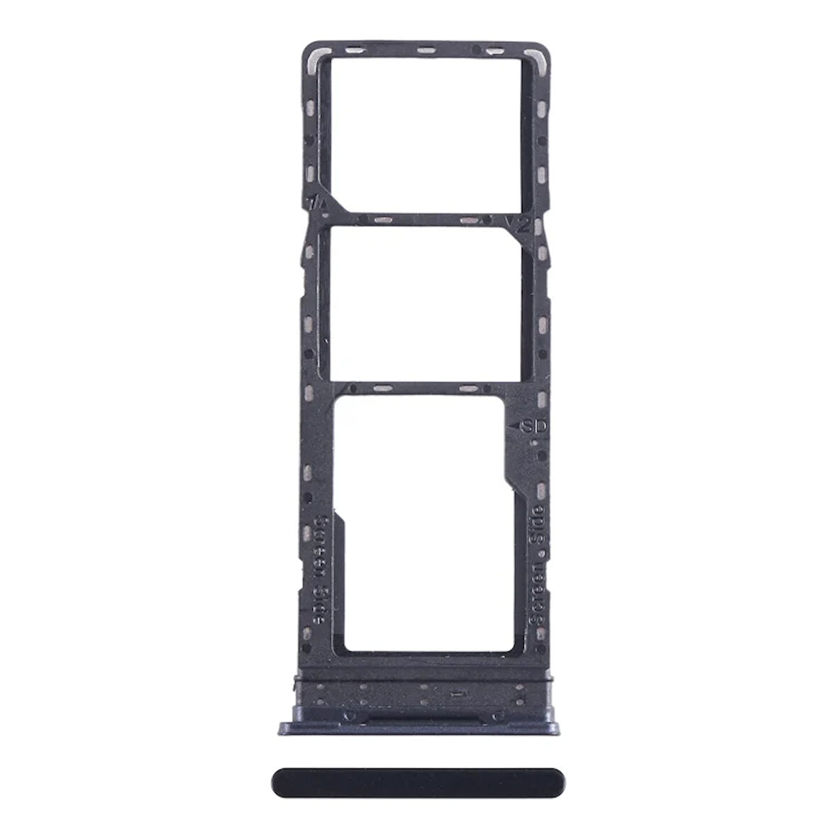 Tecno Uyumlu Pova Neo Sim Kart Tepsisi LE6 Siyah