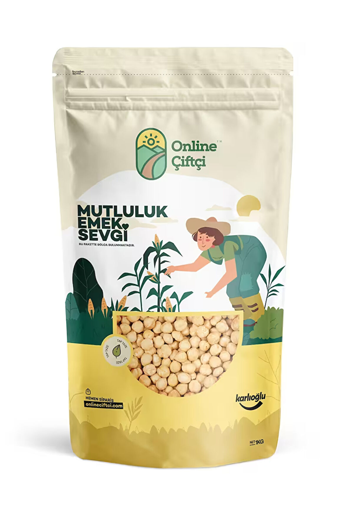 Kavrulmuş Fındık 1KG