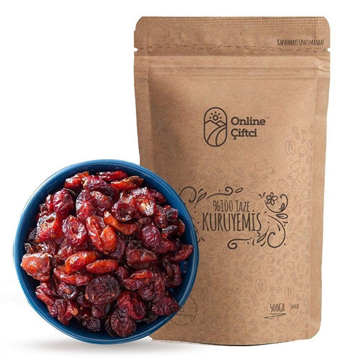 Cranberry Turna Yemiş 500GR