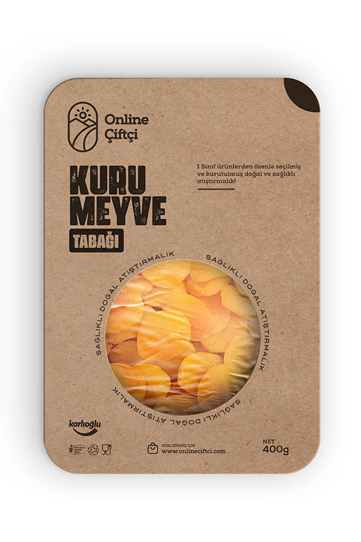 Sarı Jumbo Kayısı 400Gr