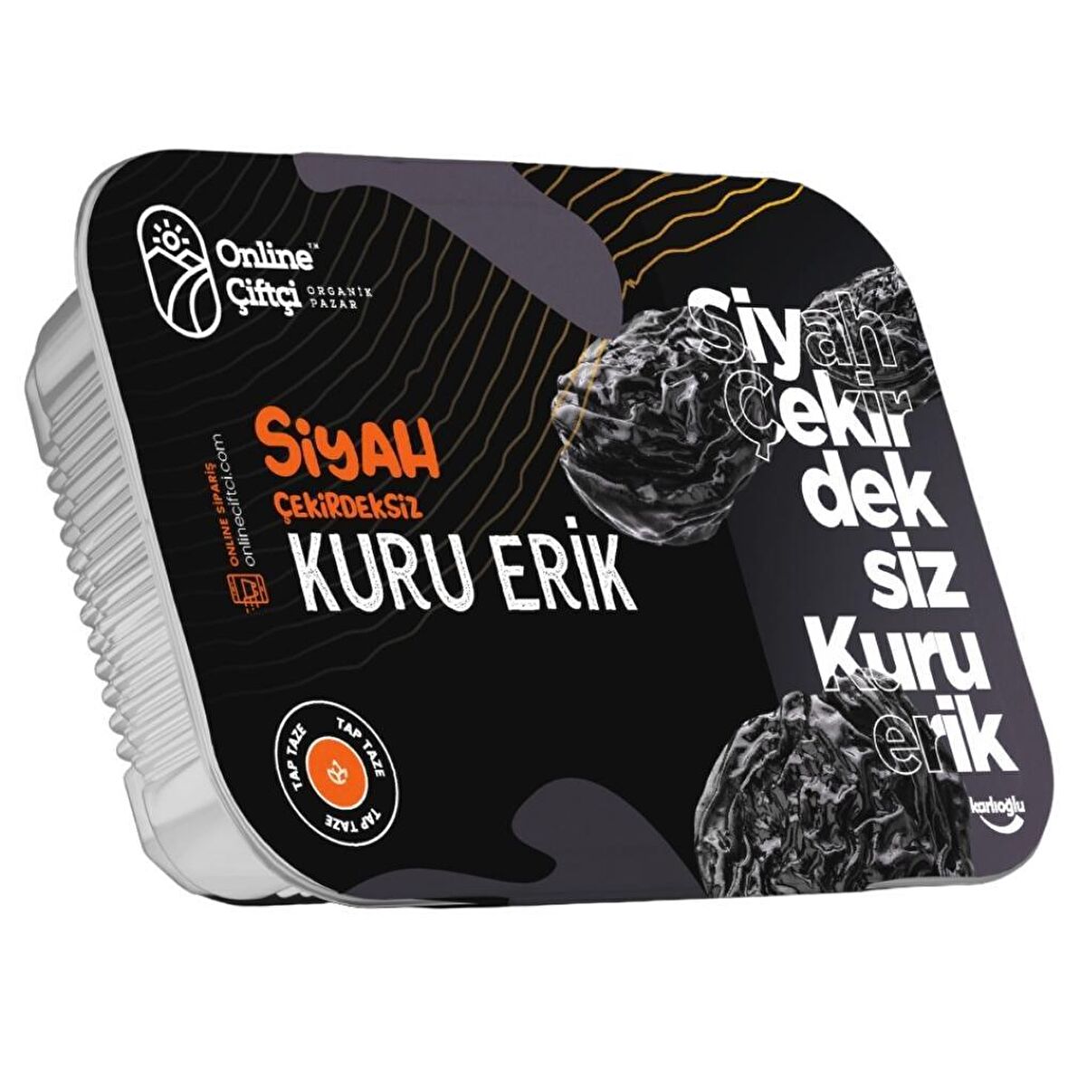 Siyah Çekirdeksiz Kuru Erik 250Gr