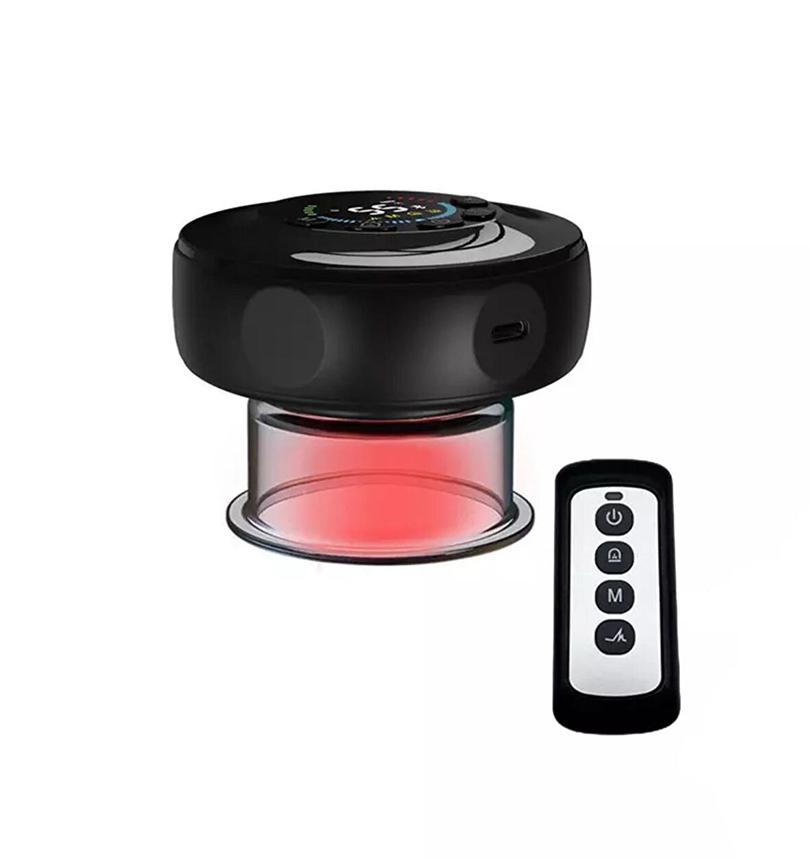 Akıllı Masaj Kupası İnfraruj Tedavili Masaj Aleti Kumandalı