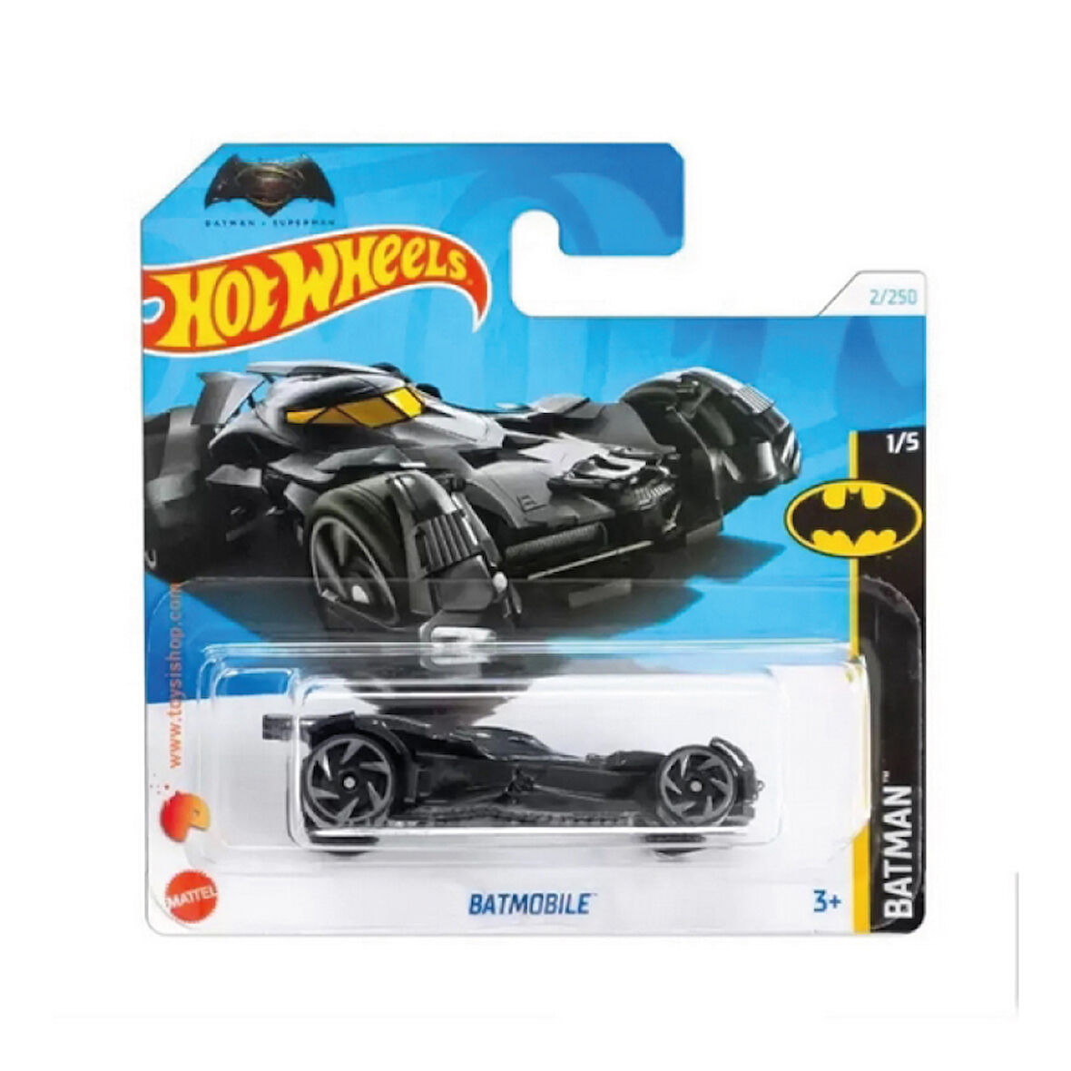 Hot Wheels 1/64 Ölçek Tekli Regular Arabalar HTC83 Batman / Batmobile