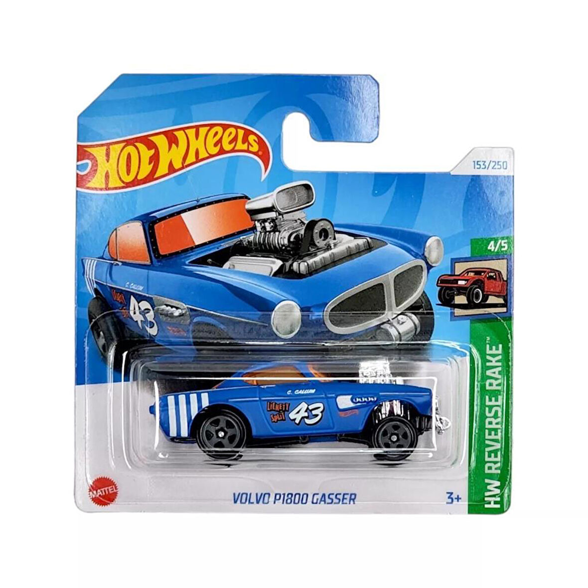 Hot Wheels Tekli Arabalar VOLVO P1800 GASSER HTB92