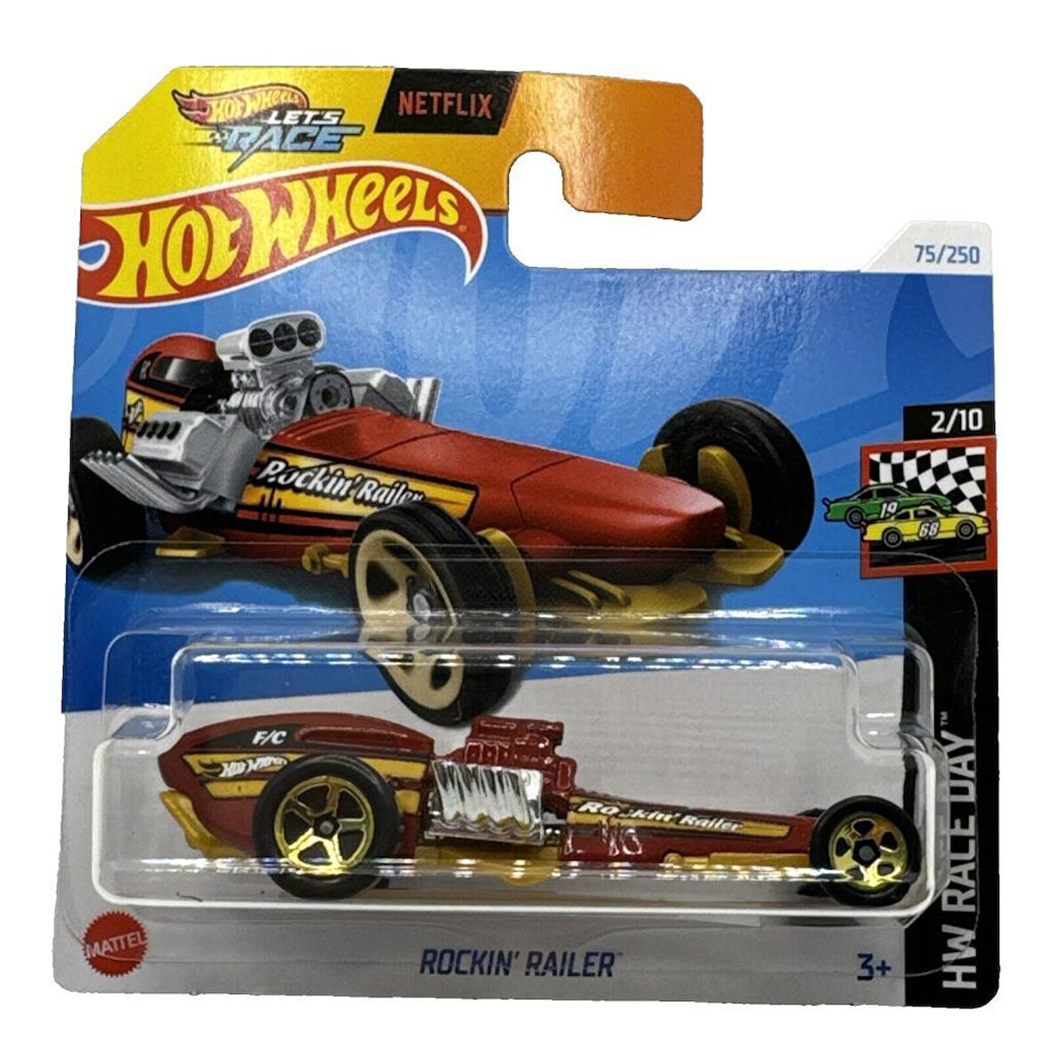 Hot Wheels Tekli Arabalar   ROCKIN' RAILER HTD26