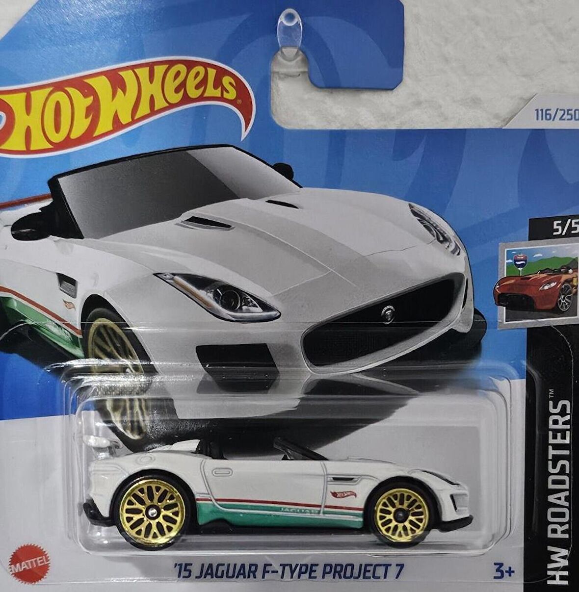 Hot Wheels Tekli Arabalar 15 Jaguar F-Type Project 7 HTC16