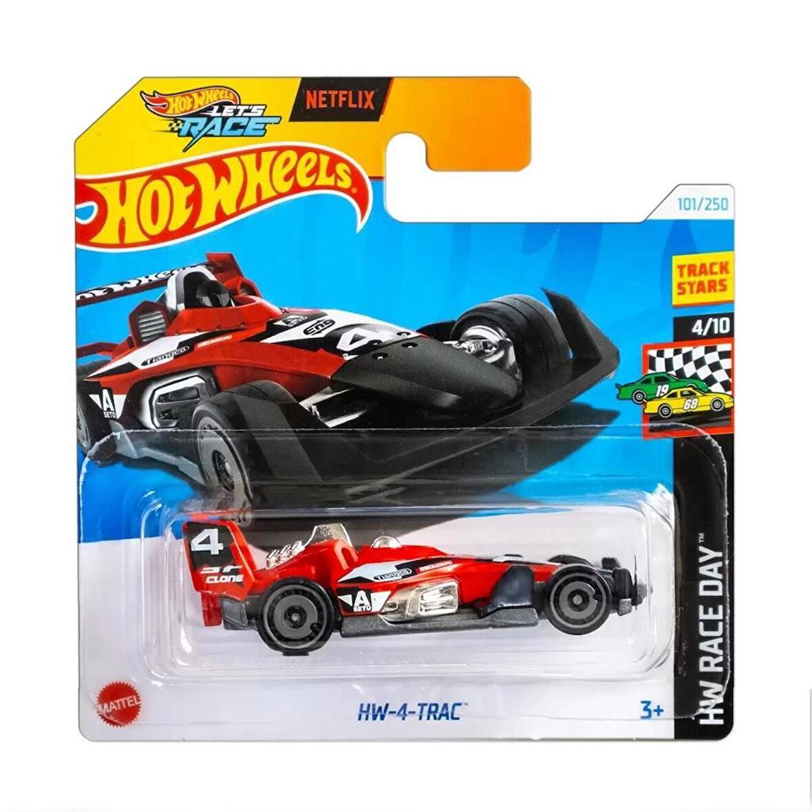 Hot Wheels Tekli Arabalar HW-4-TRAC