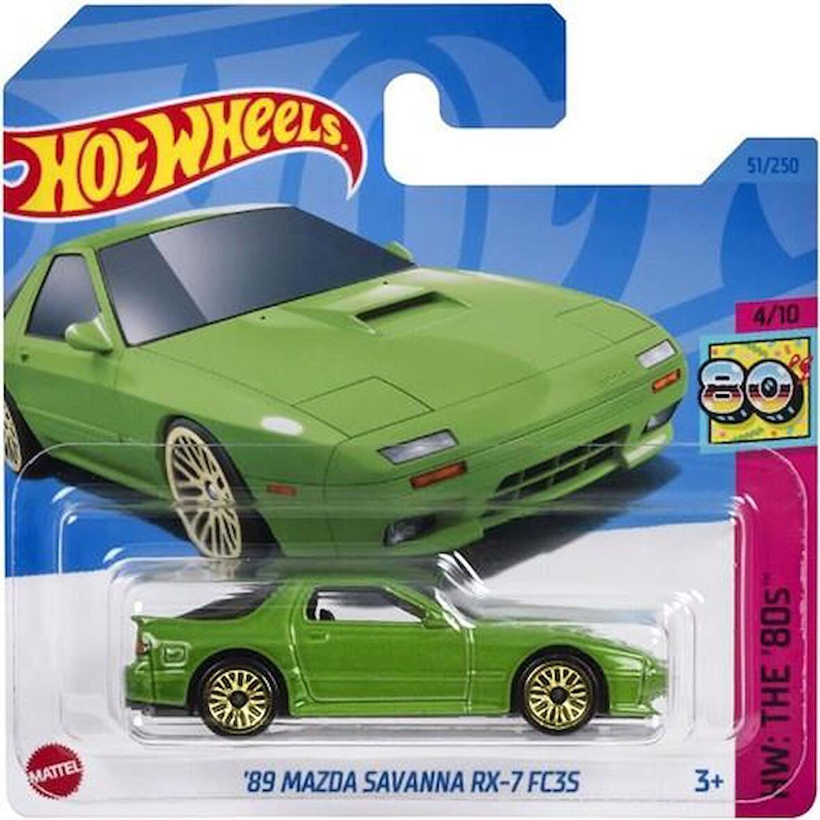 HOT WHEELS 89 MAZDA SAVANNA RX-7 FC35  HKG81-51