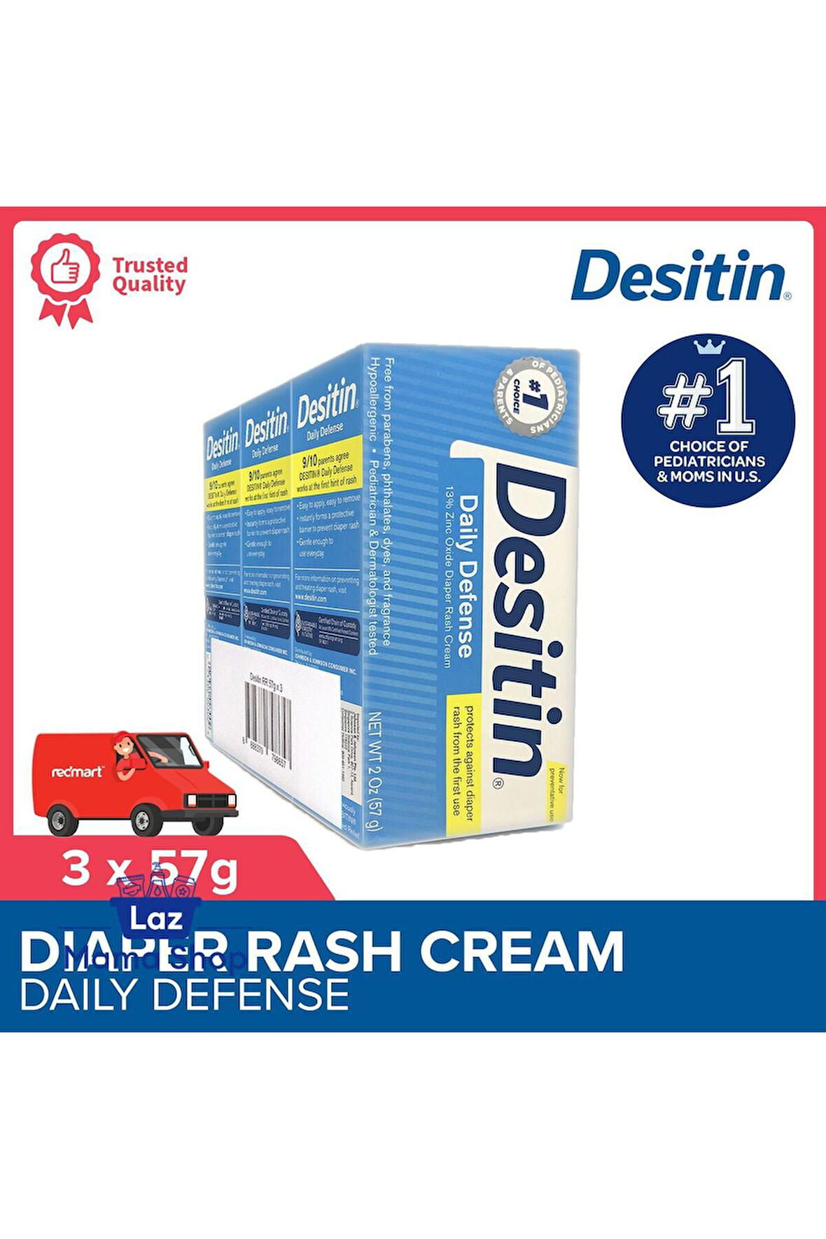 Daily Defense Bebek Pişik Kremi