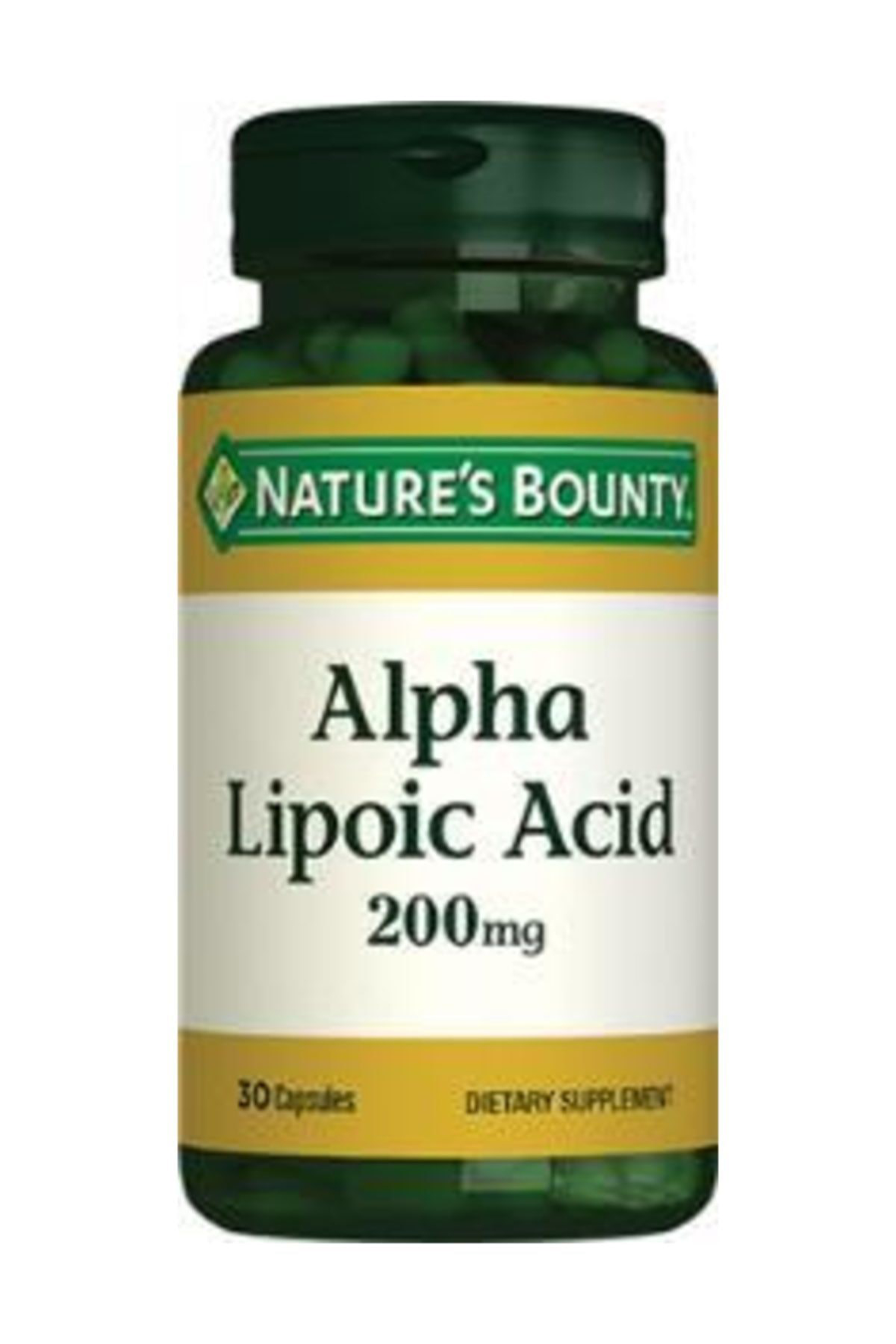 Nature's Bounty Alpha Lipoic Acid 200 mg 30 Kapsül