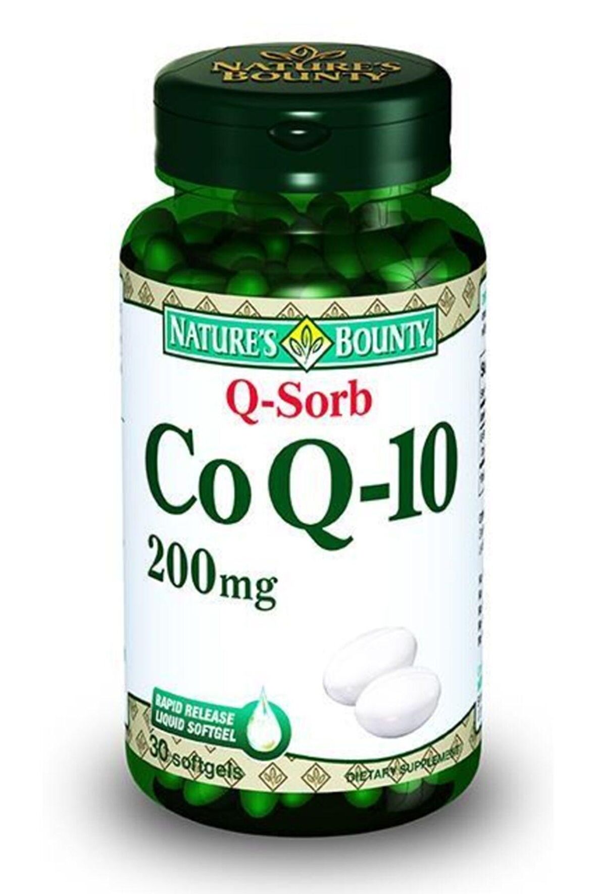CoQ-10 200 mg 30 Softgels