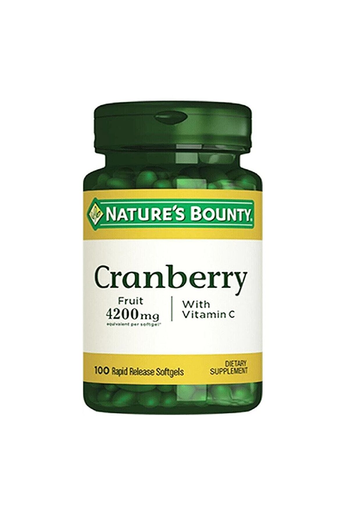 Cranberry Plus Vitamin C 100 Softgels