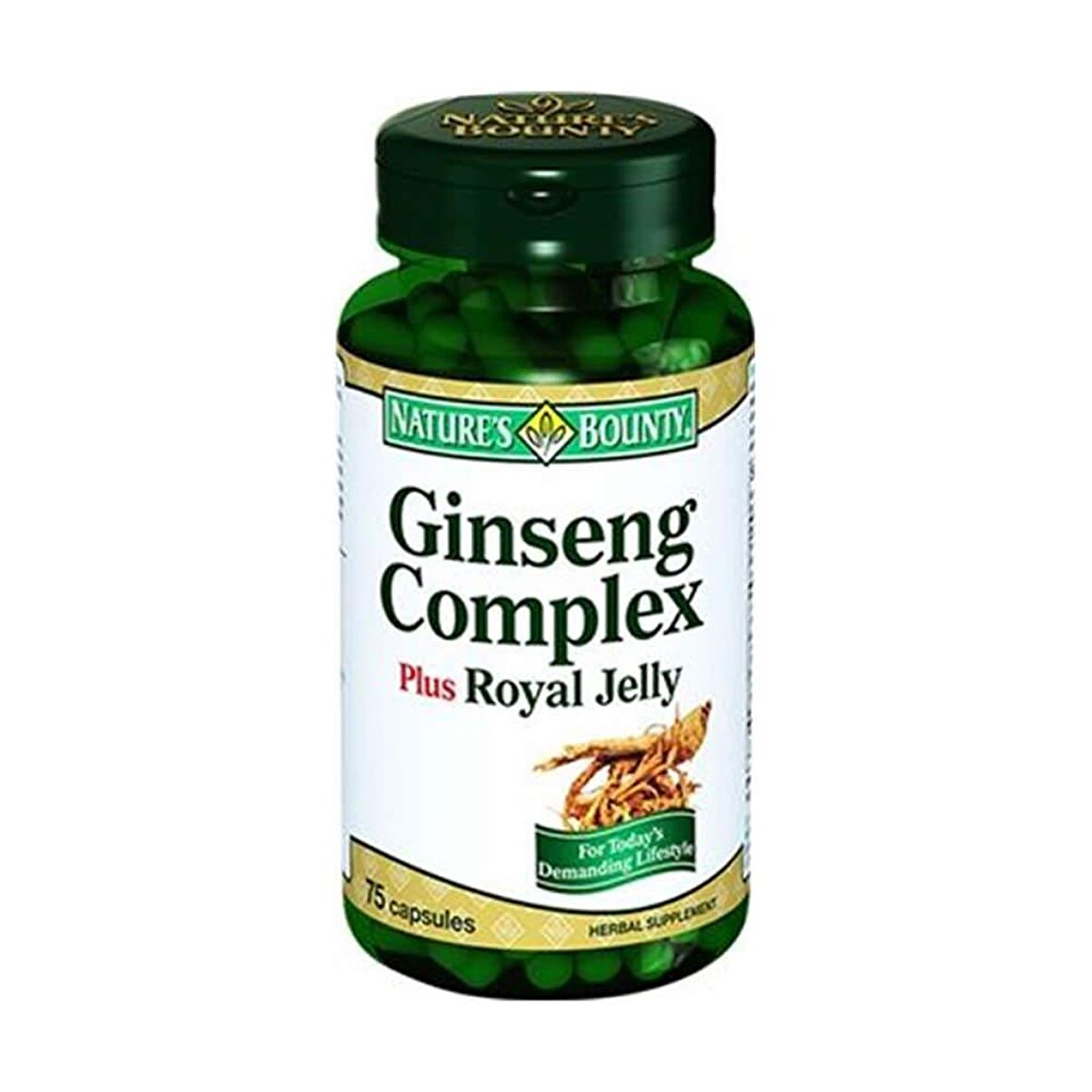Nature's Bounty Ginseng Complex Plus Royal Jelly 75 Kapsül