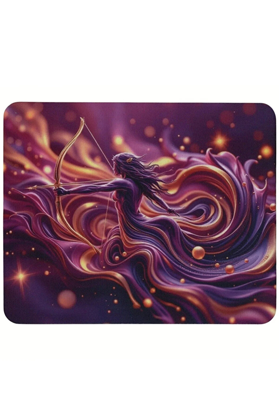 Yay Desenli Tip Kaymaz Taban Optik Bilgisayar Notebook Mouse Pad MausPad 17x 21 CM