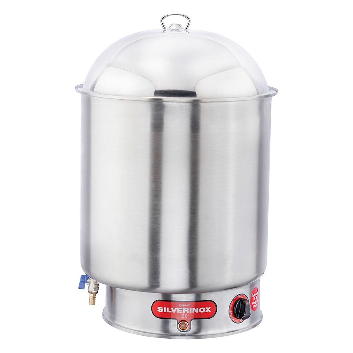Işıkgaz Silverinox Elektrikli 23 lt Süt Mısır Haşlama Kazanı Makinesi