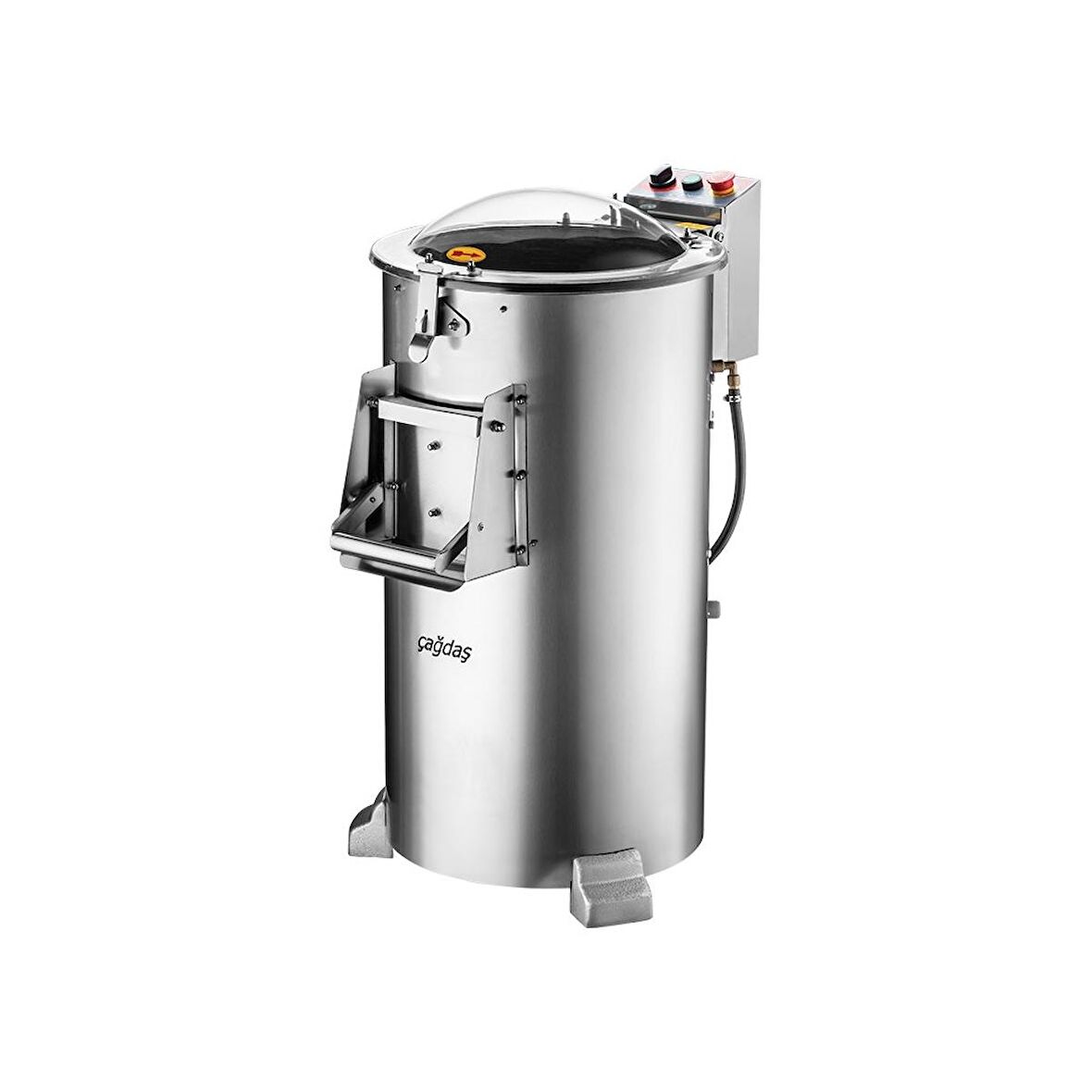 Çağdaş Endüstriyel Zımparalı 20 Kg / Sefer Patates Soyma Makinesi 220V