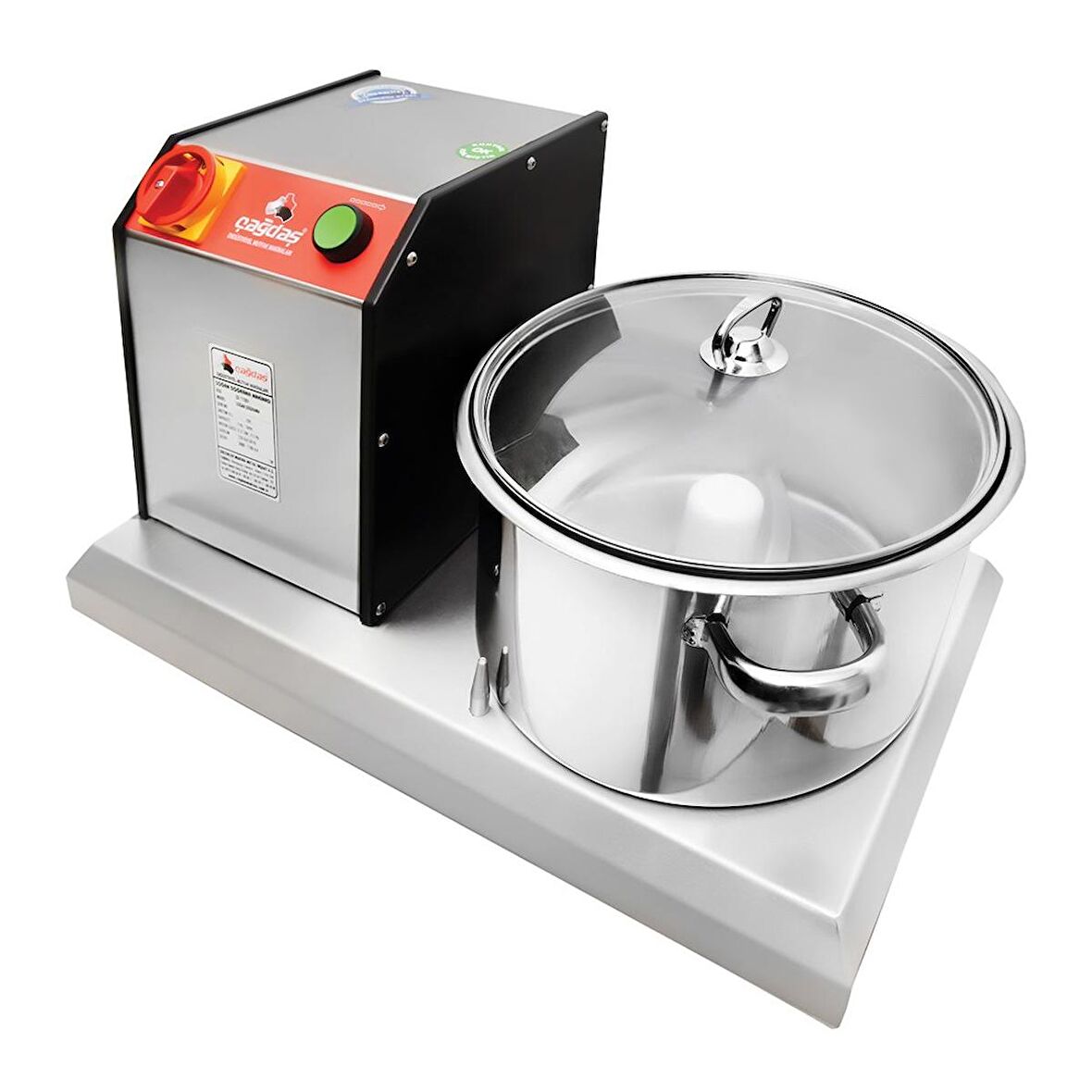 Çağdaş Endüstriyel 5 Kg / 8 Lt Soğan Doğrama Ve Humus Makinesi