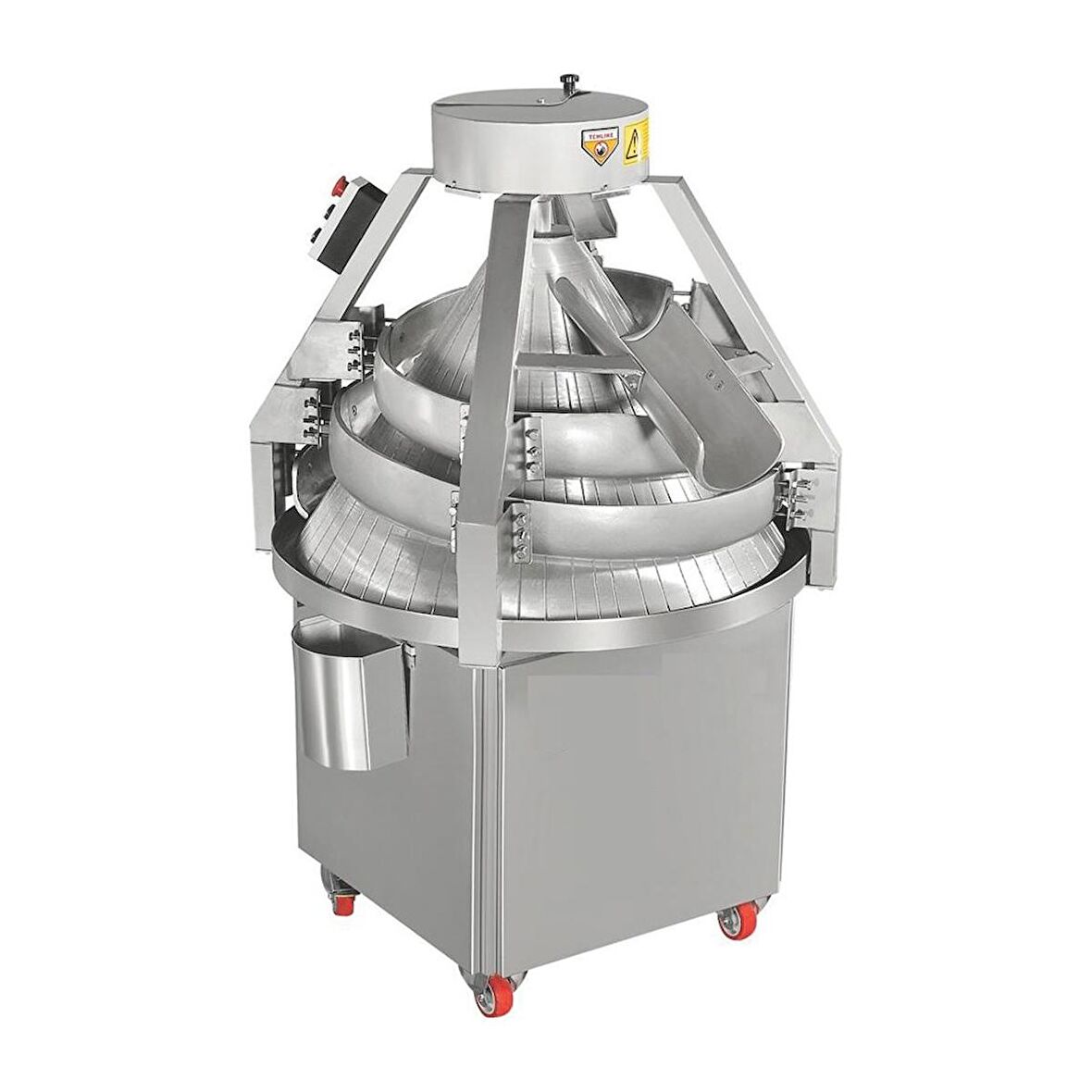 Çağdaş Endüstriyel 30 - 120 Gr Konik Hamur Yuvarlama Makinesi 380V