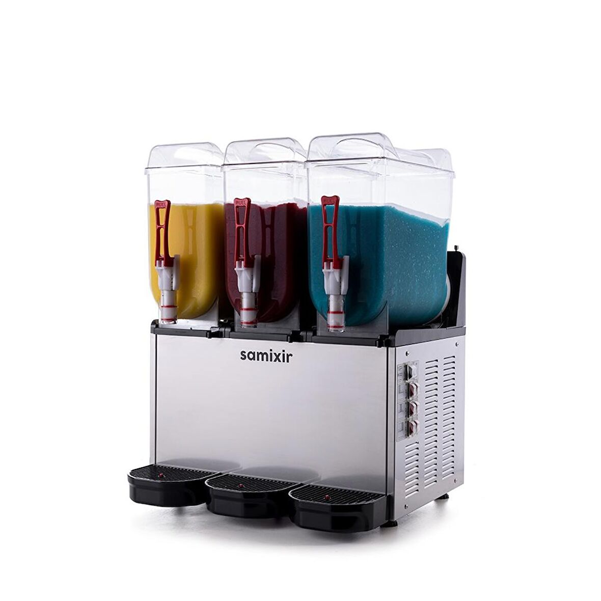 Samixir Triple Üçlü 12+12+12 Lt Slush Buzlaş Karlamaç Makinesi