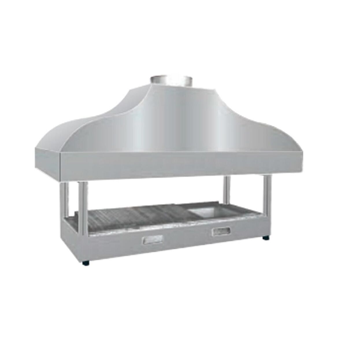 Meşale Inox 250 Cm Ocakbaşı Izgara