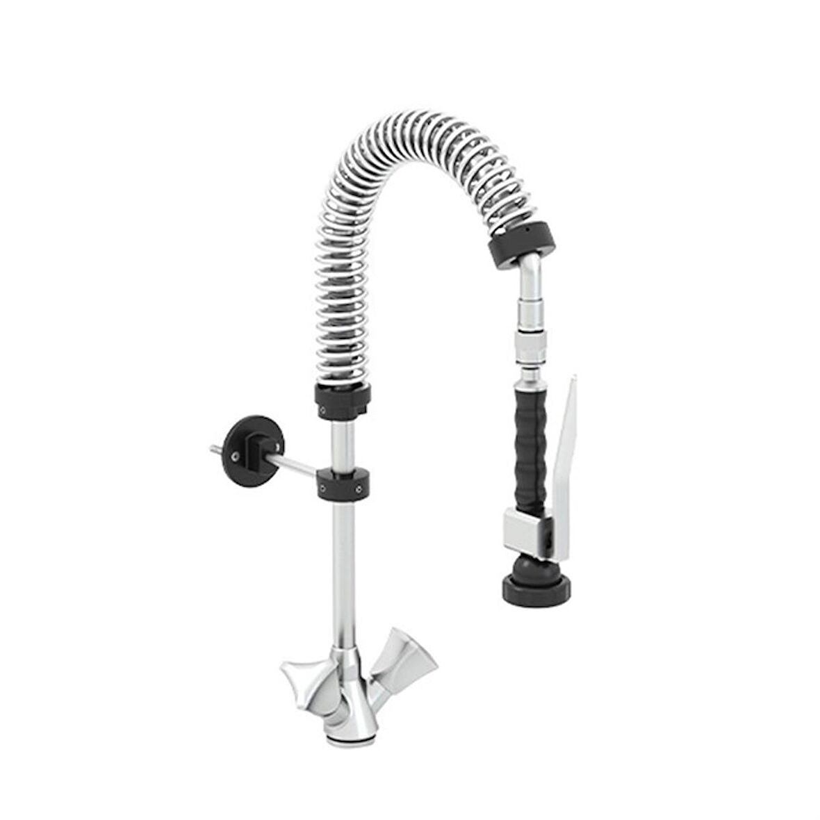 Cancan MT05 Deluxe Mini Boy Tezgaha Monte Mutfak Bataryası Ön Yıkama Duşu