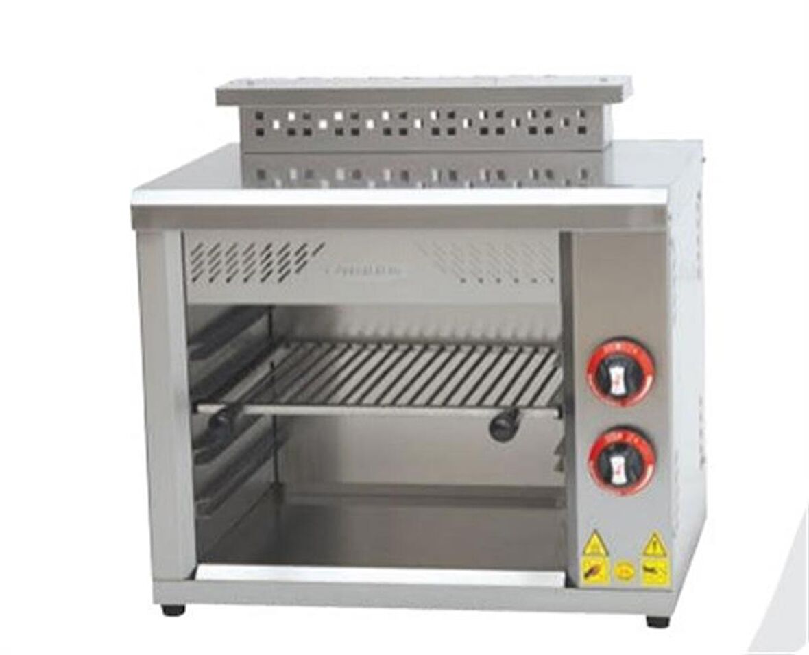 Karacasan Endüstriyel Set Üstü 60 Lık Doğalgazlı Salamander Izgara