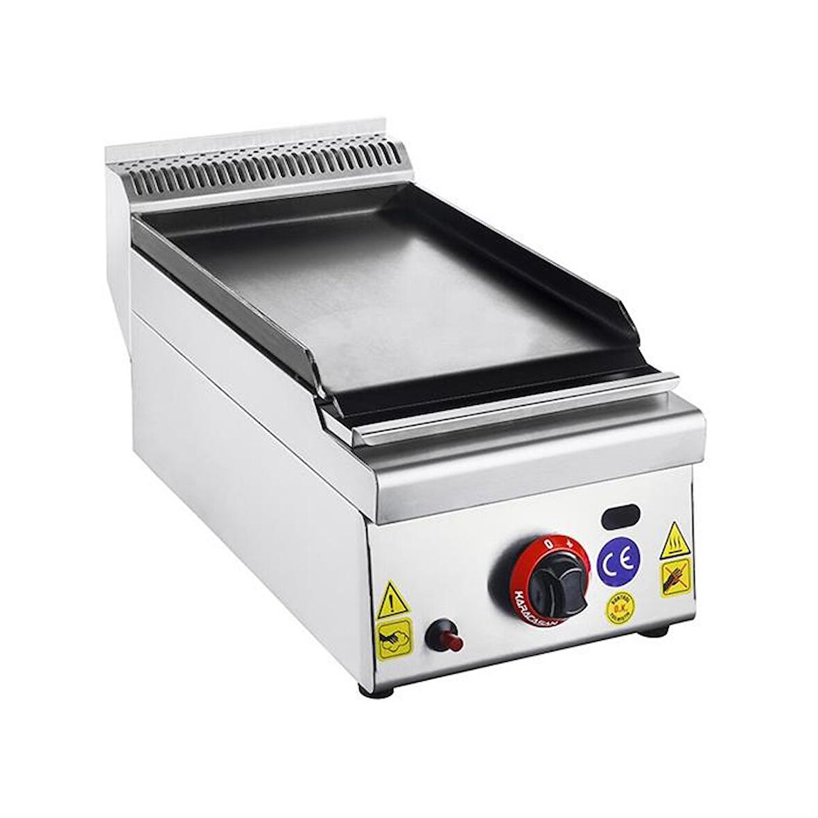 Karacasan Endüstriyel Snack Seri Lpg Tüplü 30 Cm Pleyt Izgara