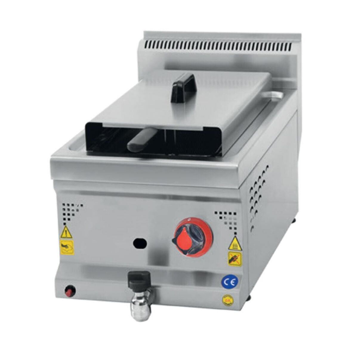 Karacasan Endüstriyel 700 Seri Set Üstü 12 Litre Lpg Tüplü Fritöz