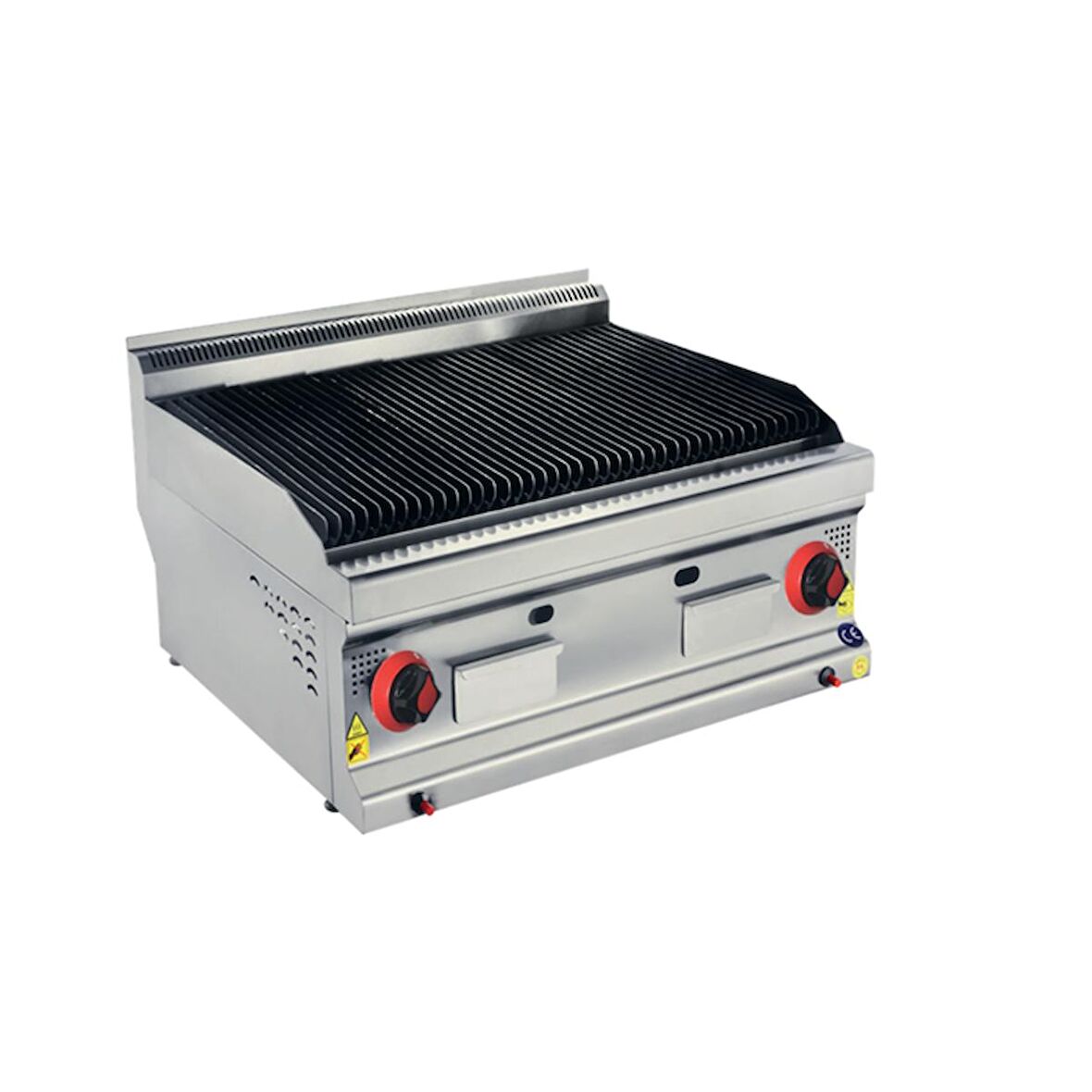 Karacasan Endüstriyel 80 cm 700 Seri Set Üstü LPG Tüplü Sulu Izgara