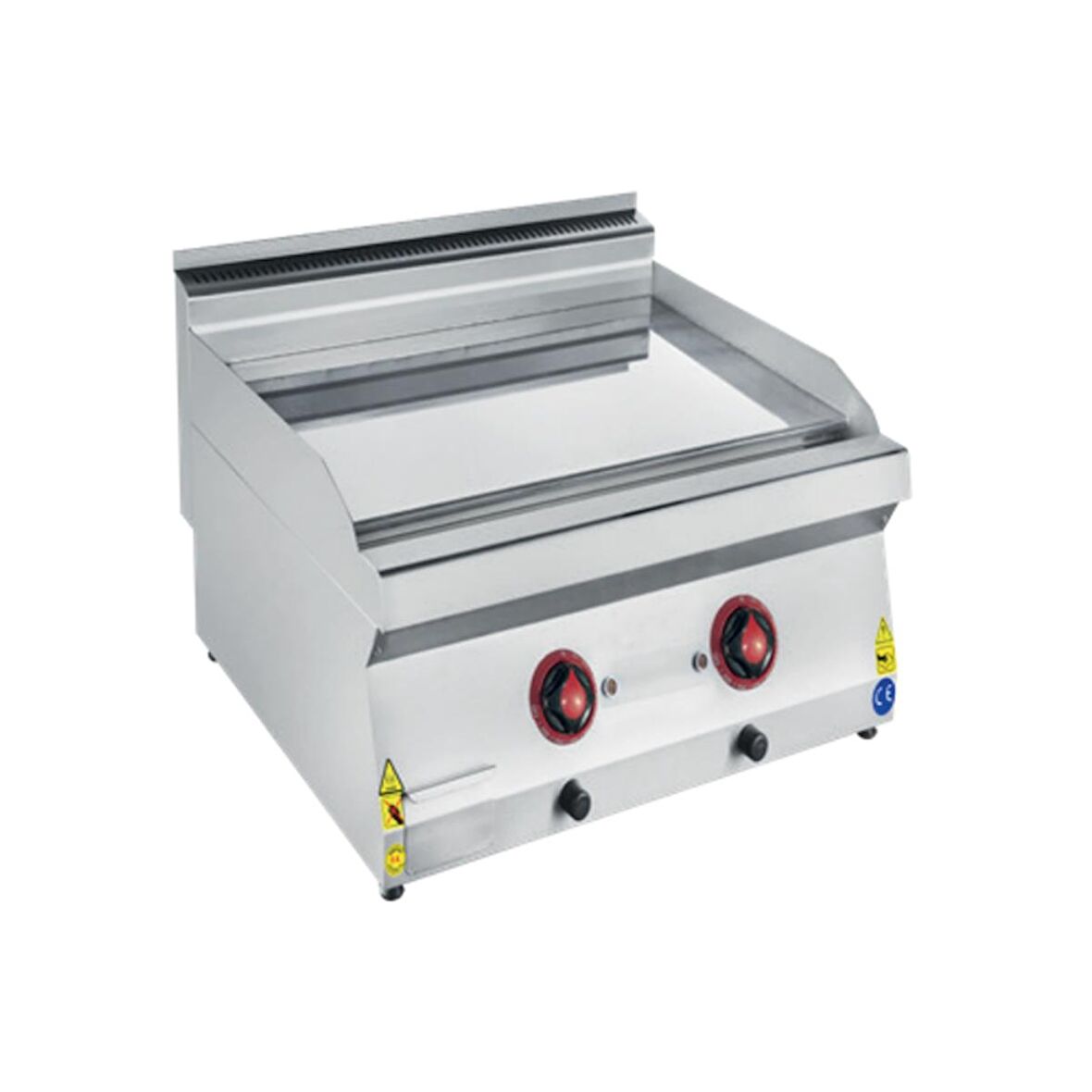 Karacasan Endüstriyel 80 cm 700 Seri Set Üstü Elektrikli Düz Pleyt Izgara