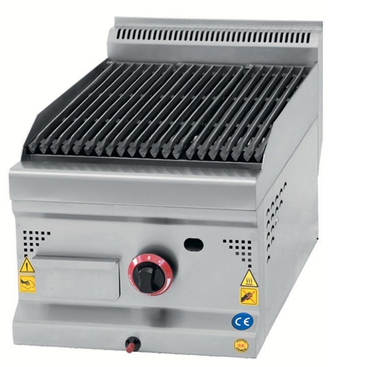 Karacasan Endüstriyel 900 Seri Set Üstü 40 cm LPG Tüplü Lavataş Döküm Izgara