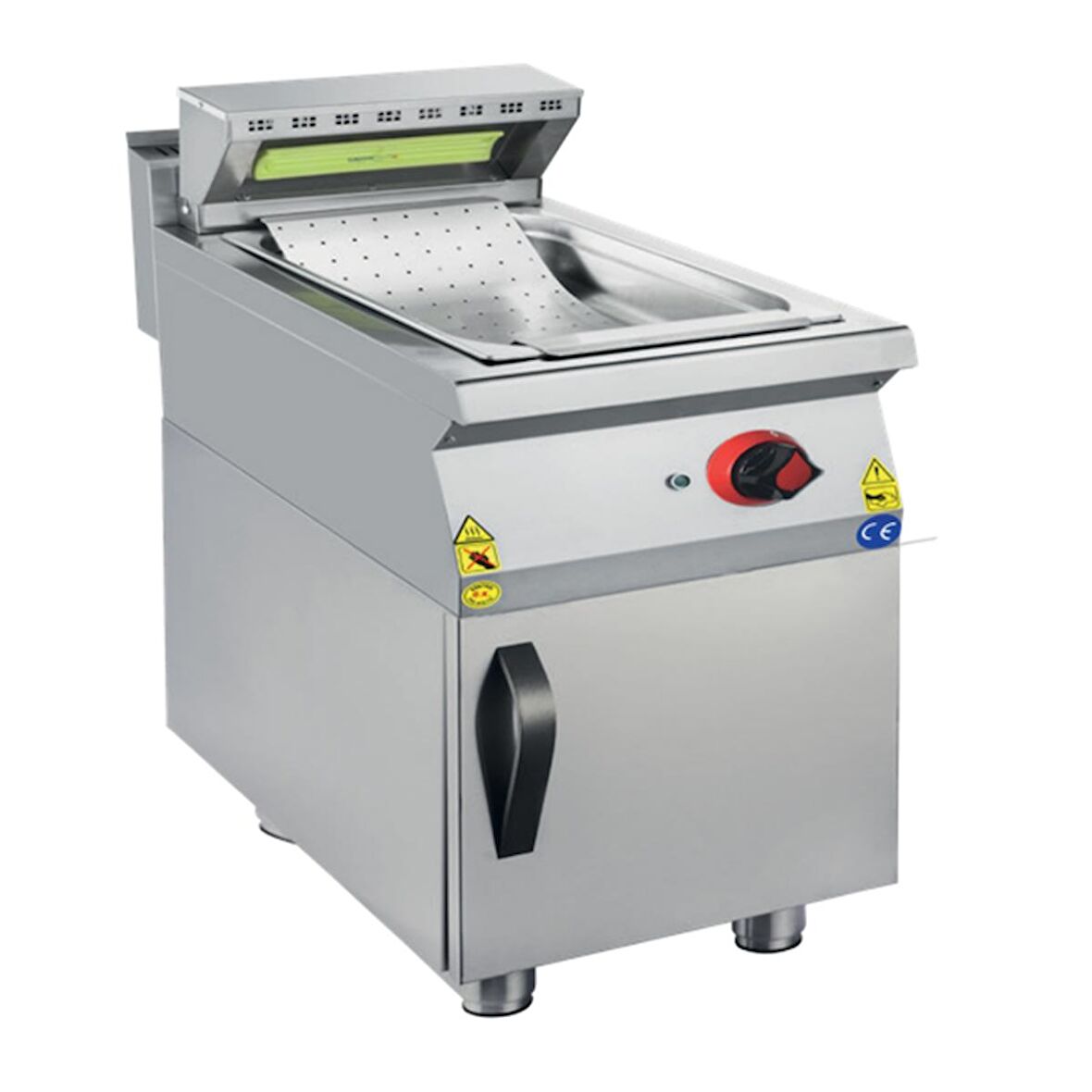 Karacasan Endüstriyel 900 Seri Dolaplı 40 Cm Elektrikli Patates Dinlendirme Makinesi