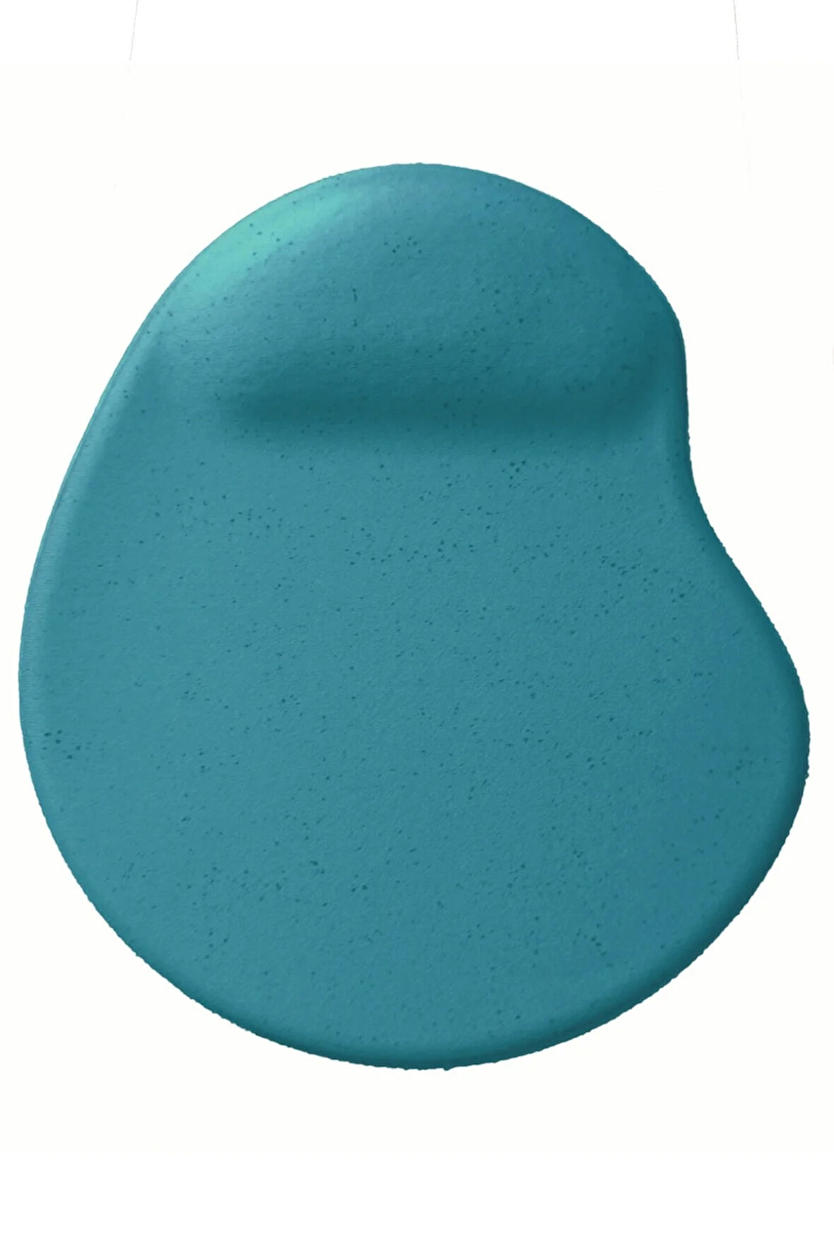 Oval Turkuaz Kum Desen Bilek Destekli Kaymaz Taban Bilgisayar Notebook Mouse Pad-Bileklikli MausaPad